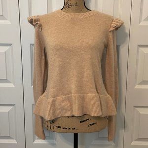 NWT Endless Rose Ruffle Sweater